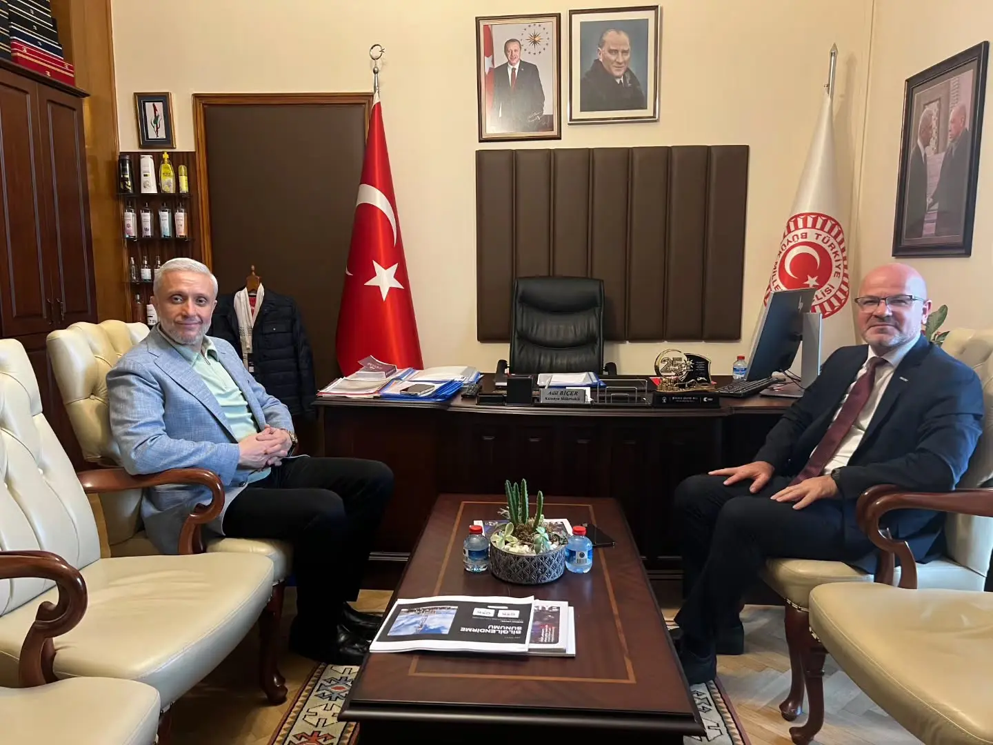 Adil Biçer'den Ziyaret Paylaşımı