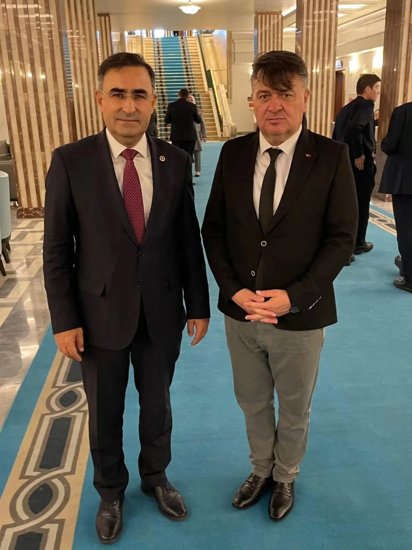 İbrahim Karataş, Gazi Meclis'te ağırlandı