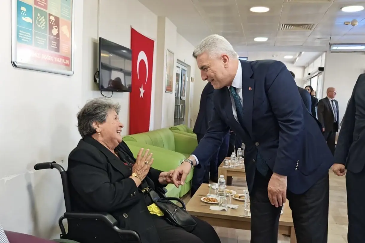Malkara'da Yaşlılarla Bayram Kutlaması Yapıldı