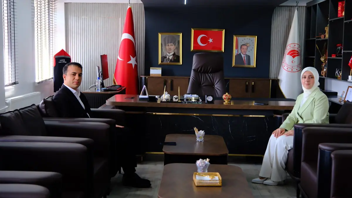 Kazımkarabekir Kaymakamı'ndan İl Müdürü'ne Ziyaret