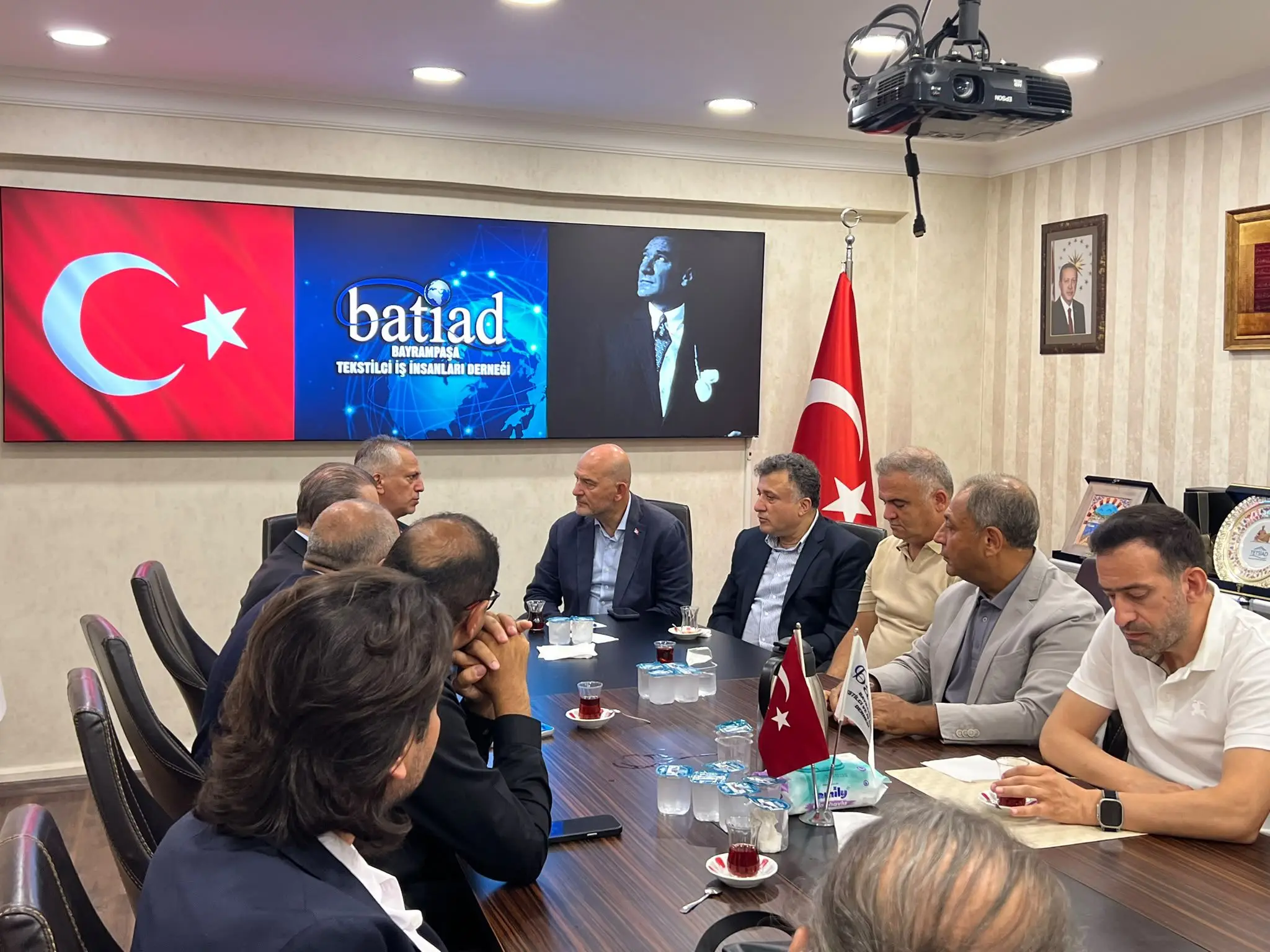 Bayrampaşa Tekstilci Derneği'ne Ziyaret Gerçekleşti