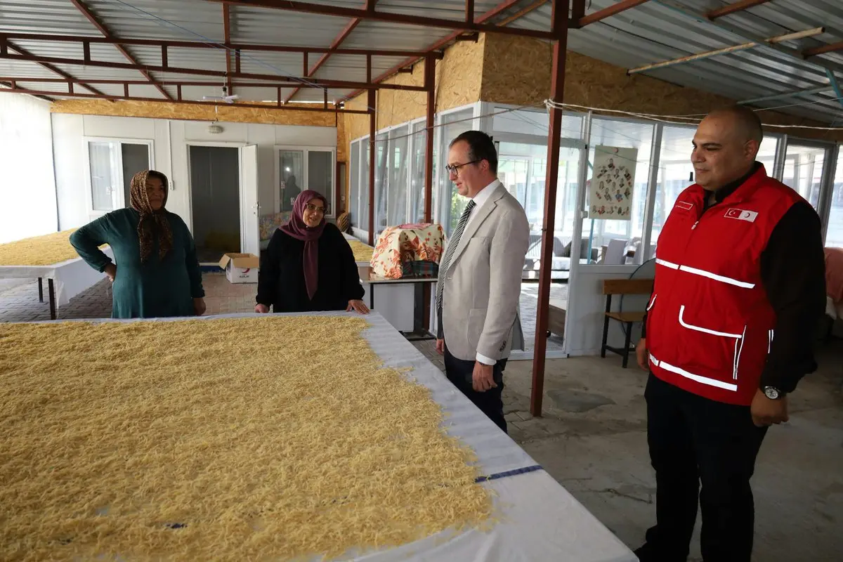 Kaymakam Akgül, Kızılay Dinar Şubesini Ziyaret Etti