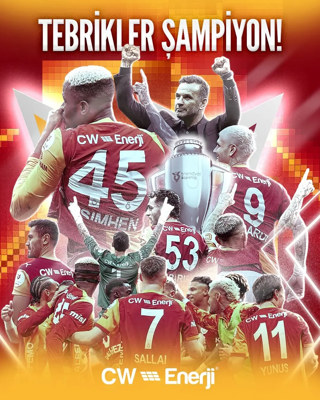 Galatasaray Spor Kulübü, Trendyol Süper Lig 2025-2026 Sezonunu Şampiyon Olarak Tamamladı