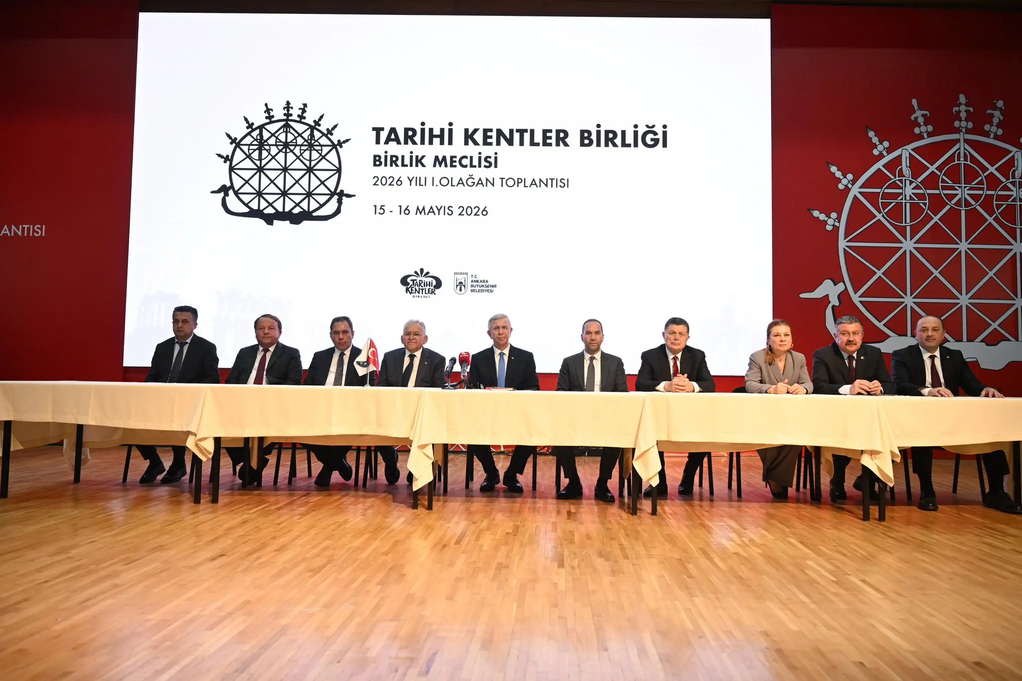 Tarihi Kentler Birliği Başkanlığı seçimi tamamlandı
