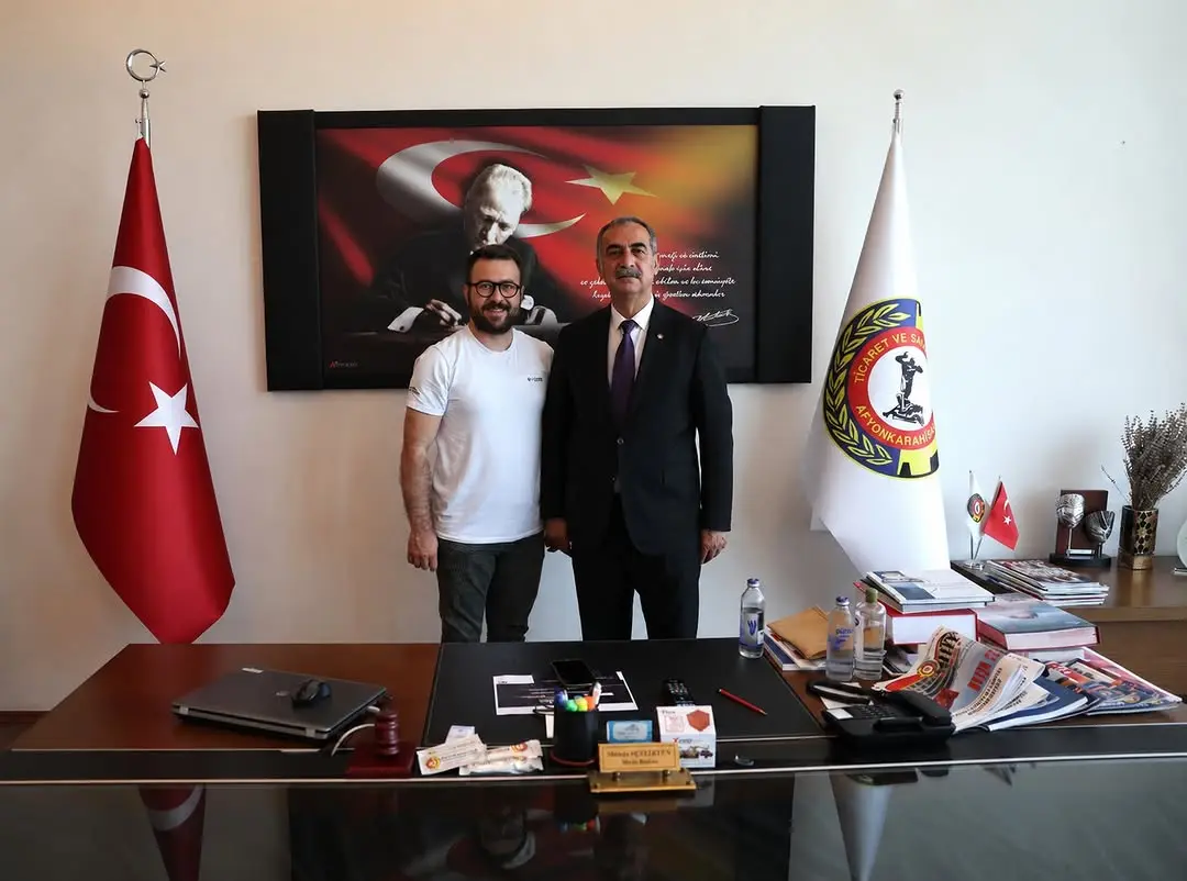 Ziraat Mühendisi Özdemir'den Ziyaret