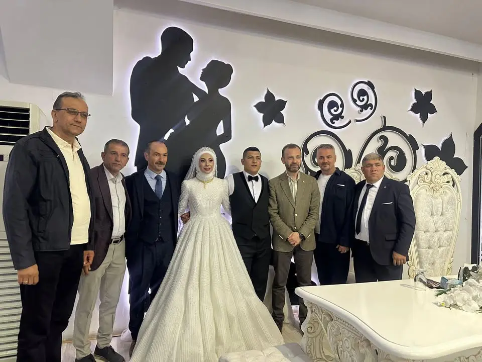 İsmail Çağlar Bayırcı düğün törenine katıldı