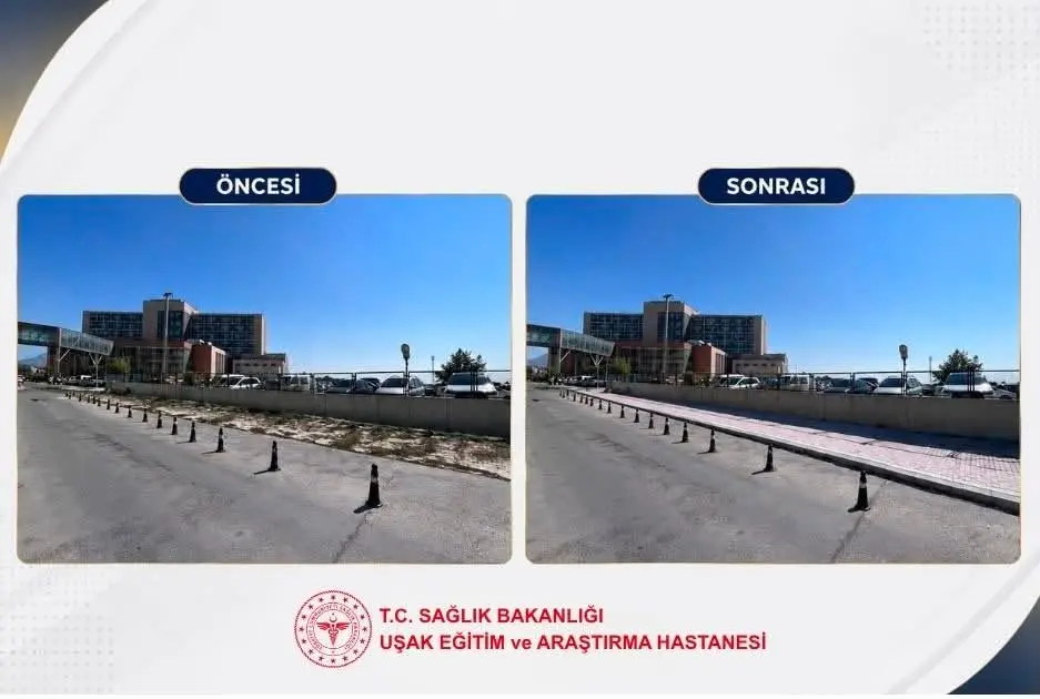 Uşak Eğitim Ve Araştırma Hastanesi'nden yeni düzenlemeler