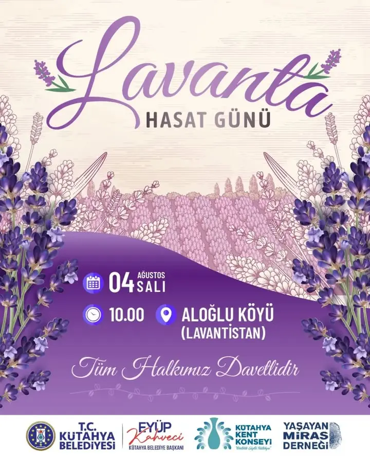 Kütahya'da Hasat Günü Etkinliği Duyuruldu