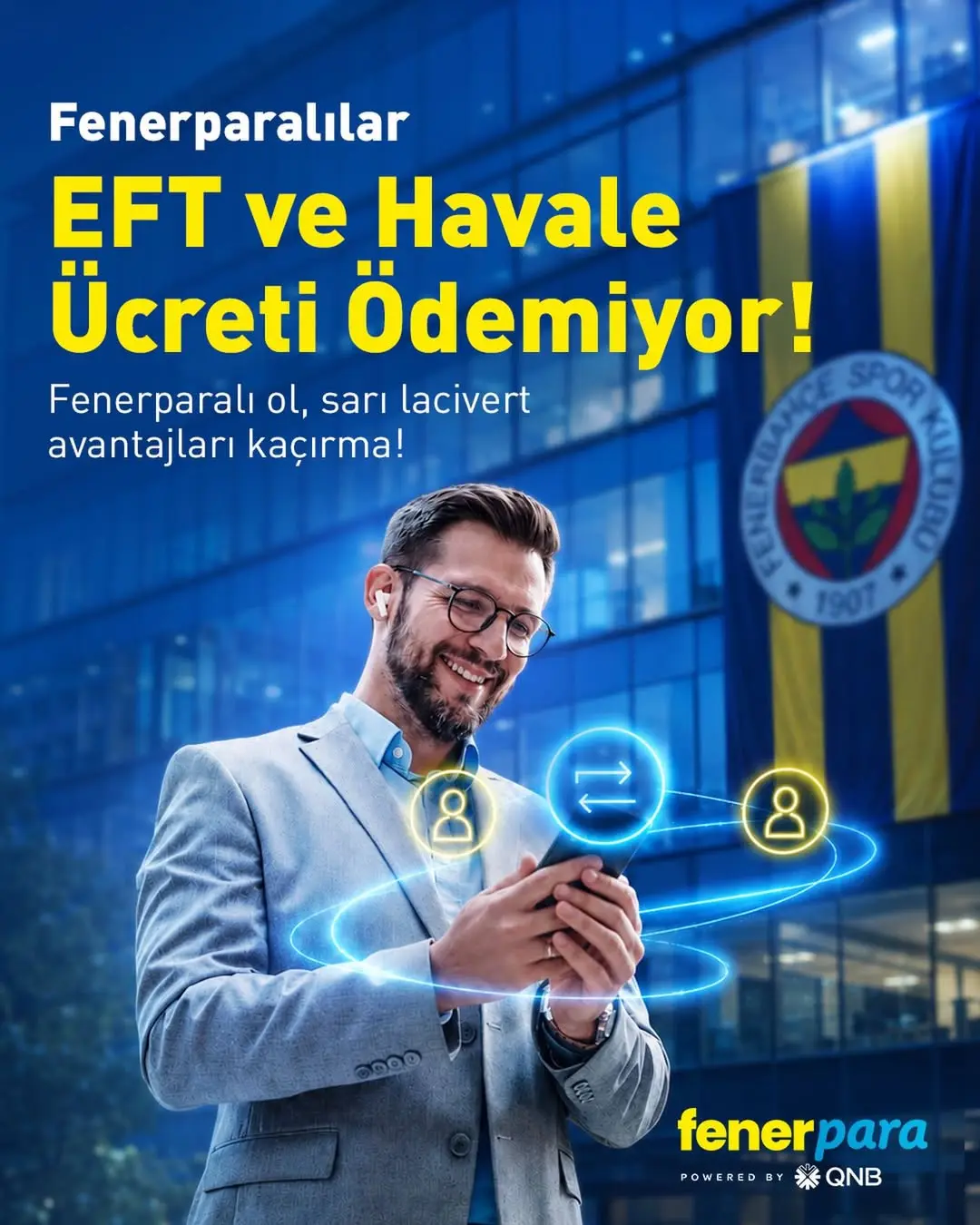 Fenerbahçe'nin Fenerpara İle EFT ve Havale İşlemlerinde Ücret Almadığı Açıklandı