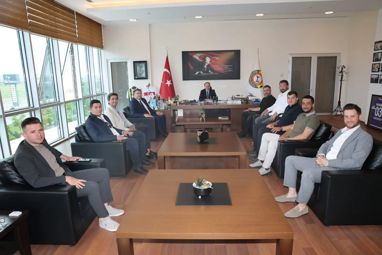 Genç Girişimciler Kurulu, Başkan Serteser'i Ziyaret Etti