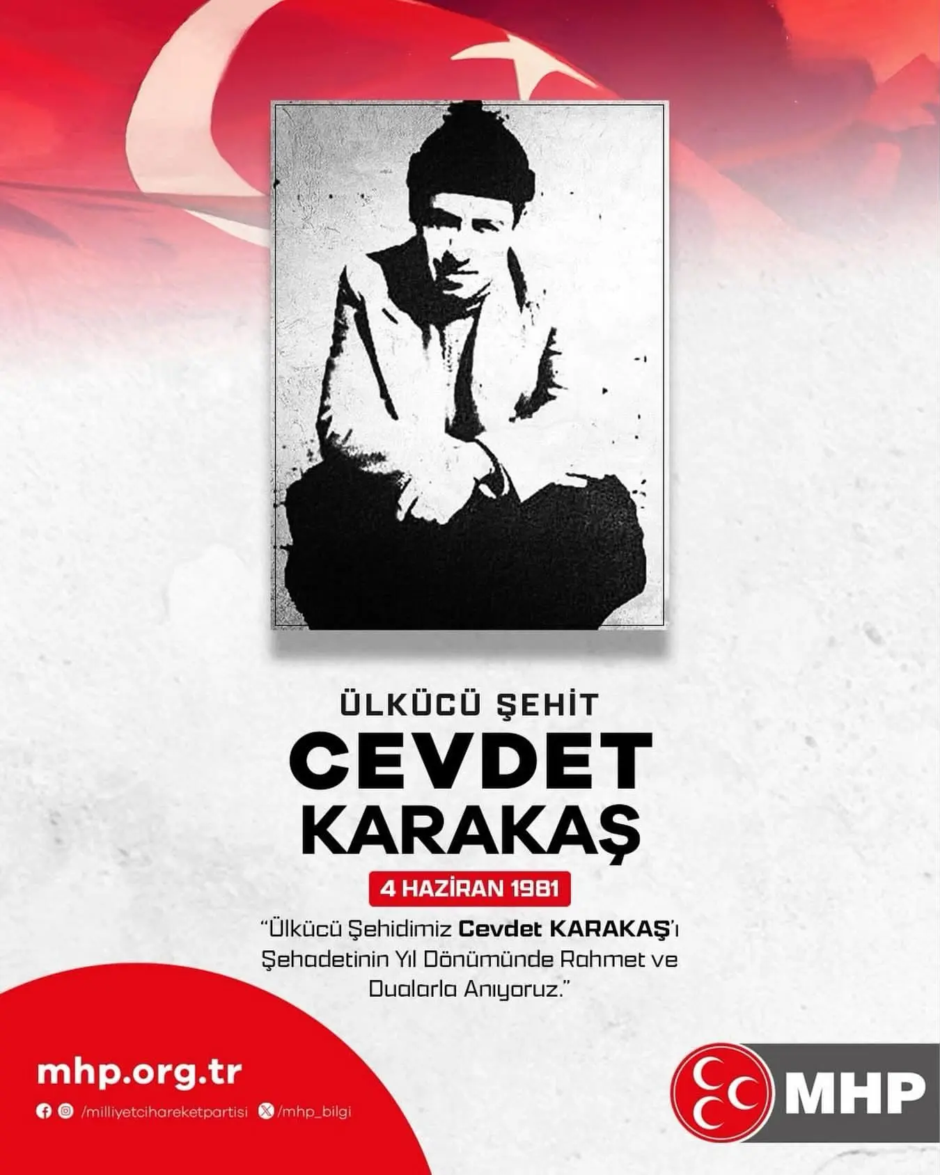 Cevdet Karakaş, Şehitliğinin Yıl Dönümünde Anıldı