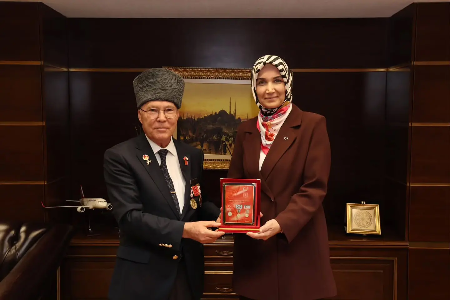 Şehit yakınları ve gazilerle toplantı yapıldı