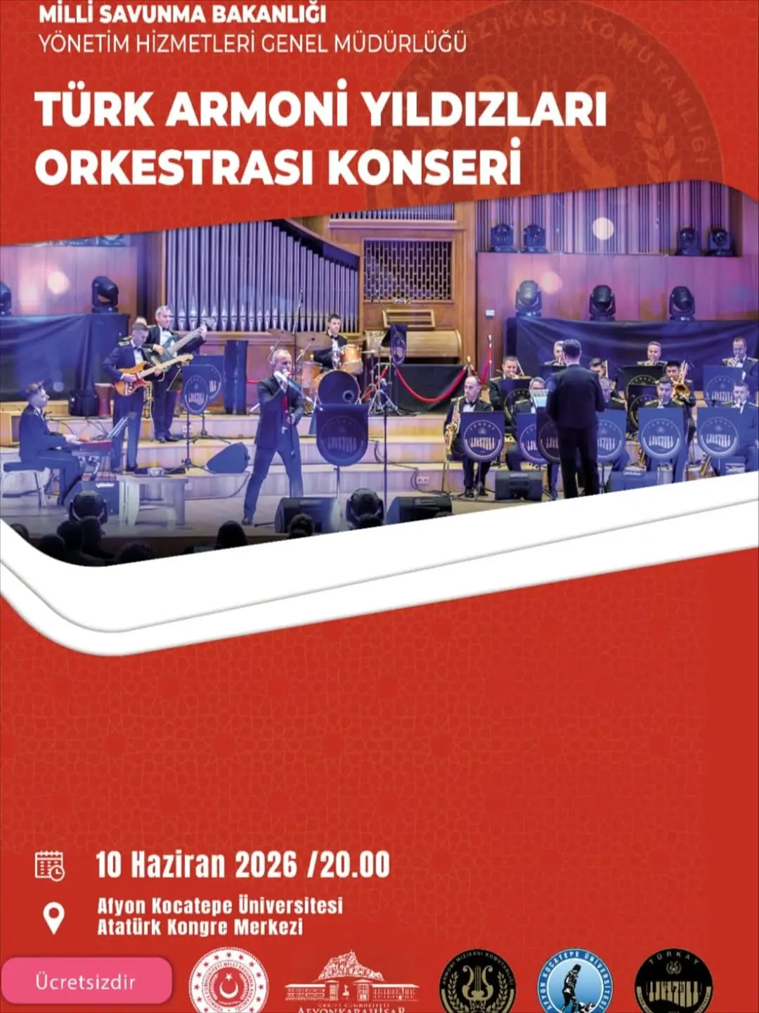 Ücretsiz Konser Duyurusu Yapıldı