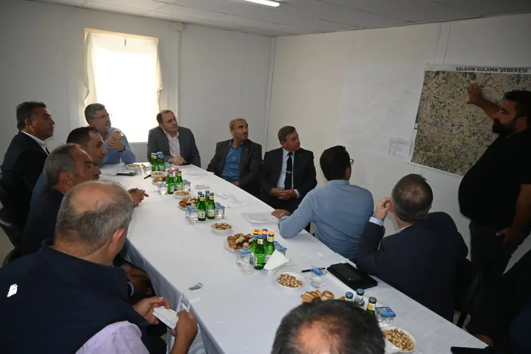 Çay Kaymakamı, Selevir Sulaması İncelemelerinde Bulundu