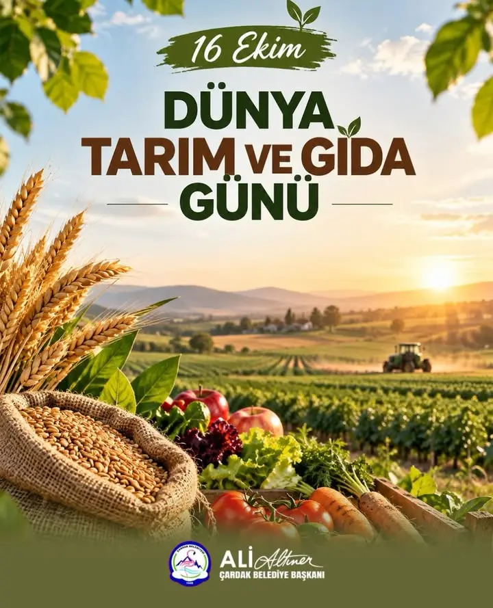 Dünya Tarım ve Gıda Günü Kutlandı