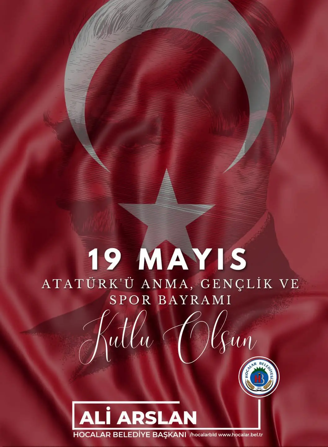 Afyonkarahisar Hocalar İlçe Belediyesi'nden 19 Mayıs Kutlama Mesajı