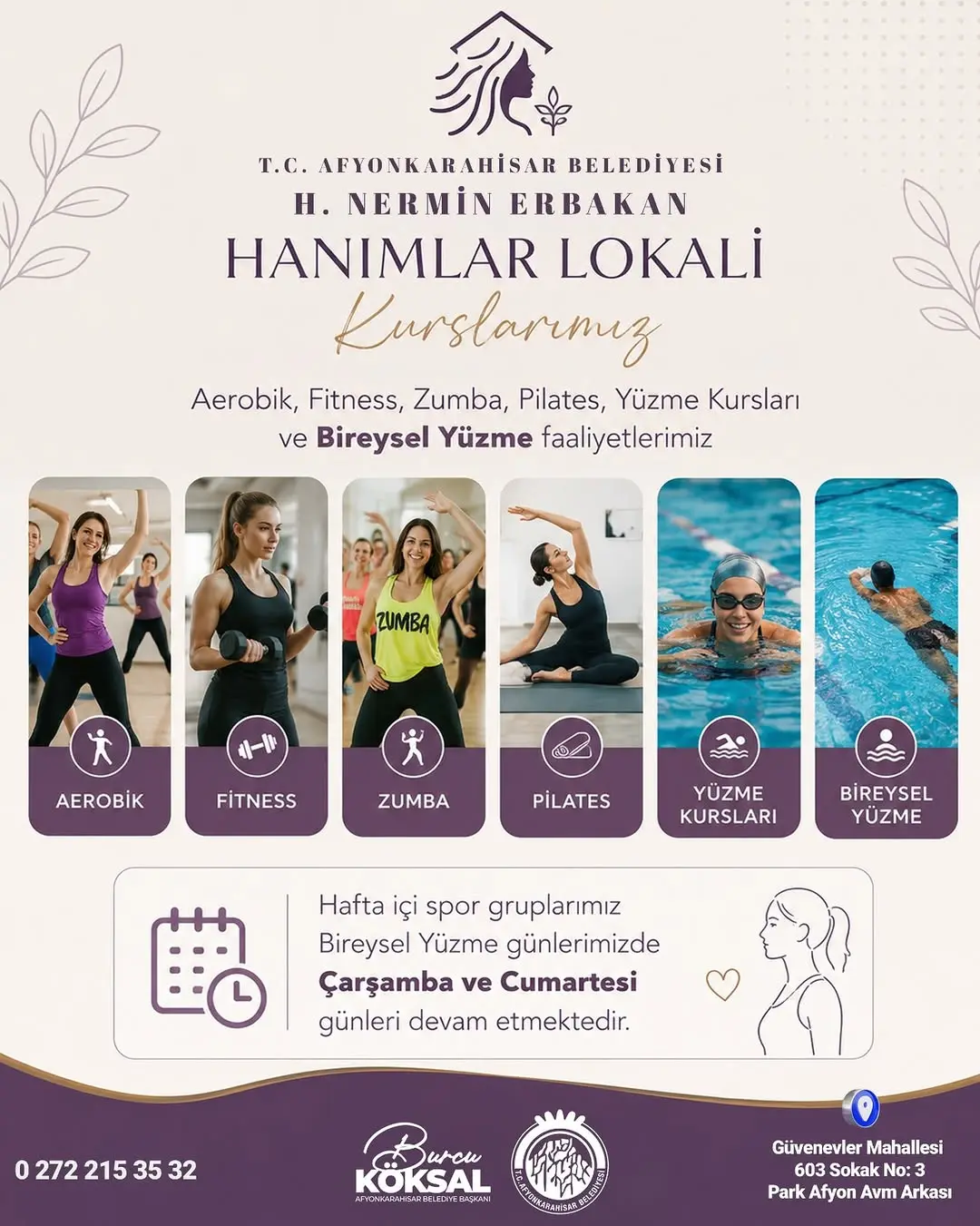 Kadınlar İçin Spor Faaliyetleri Devam Ediyor