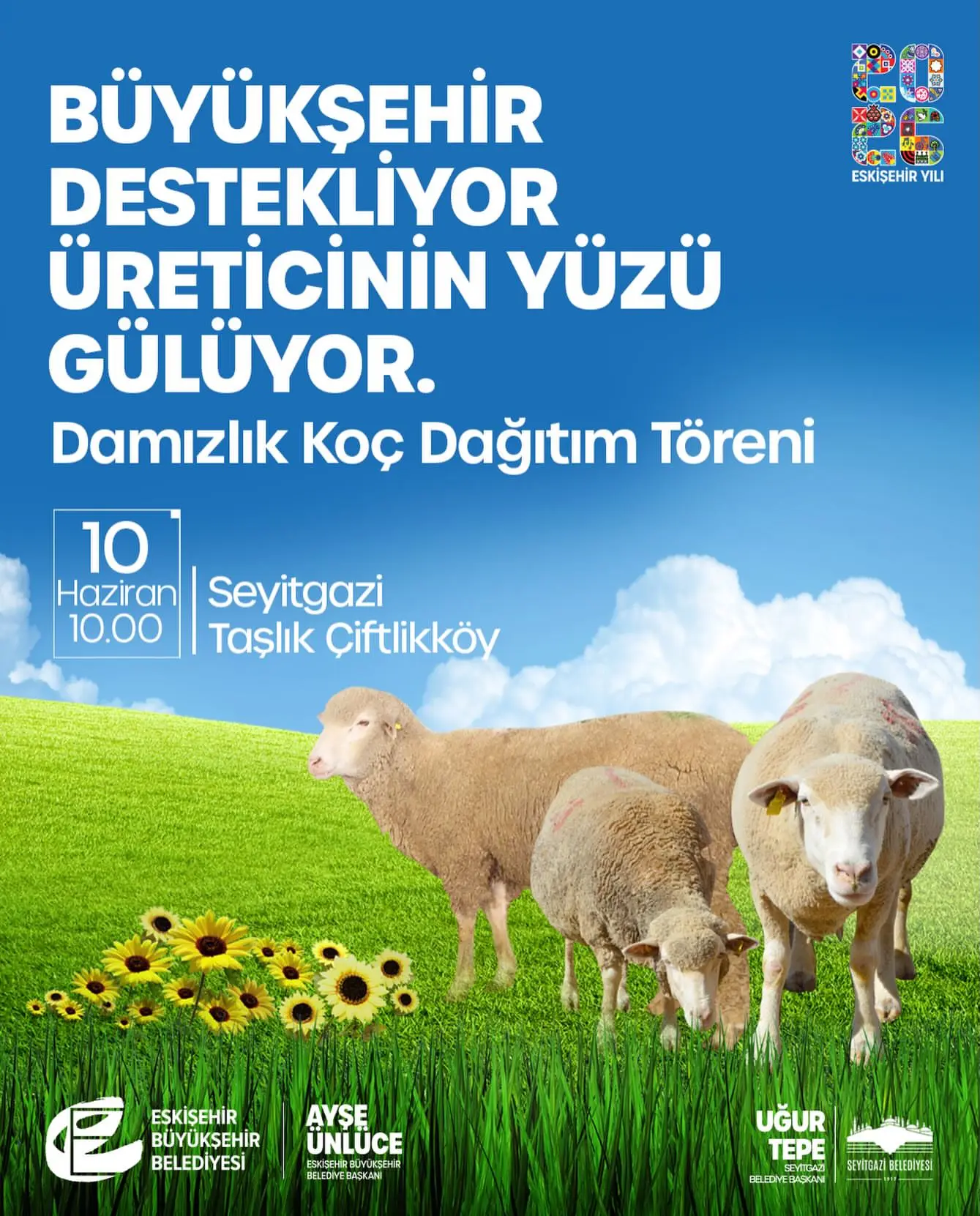 Damızlık koç dağıtımı 10 Haziran'da yapılacak