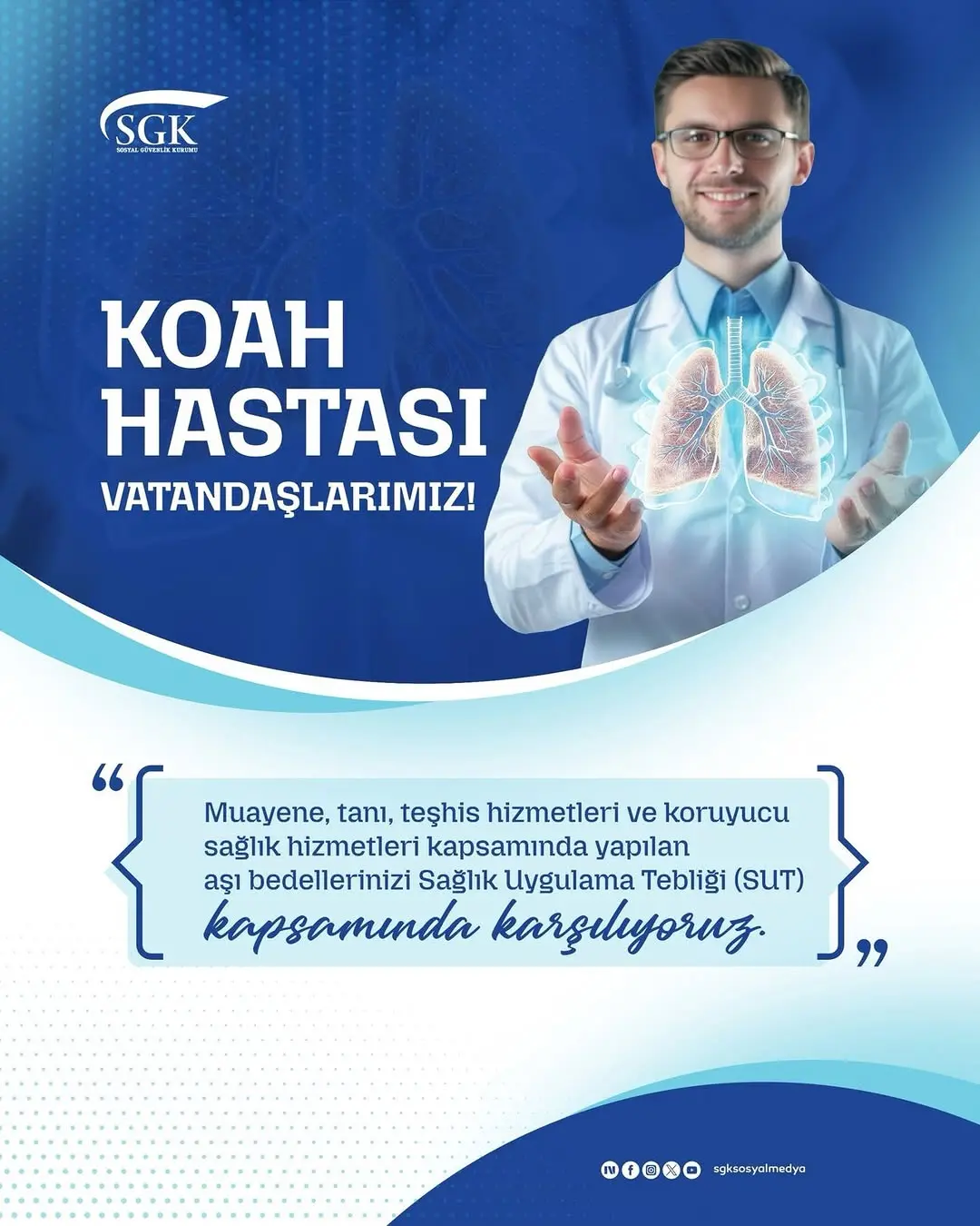 Genel Sağlık Sigortası ile KOAH Hastalarına Destek