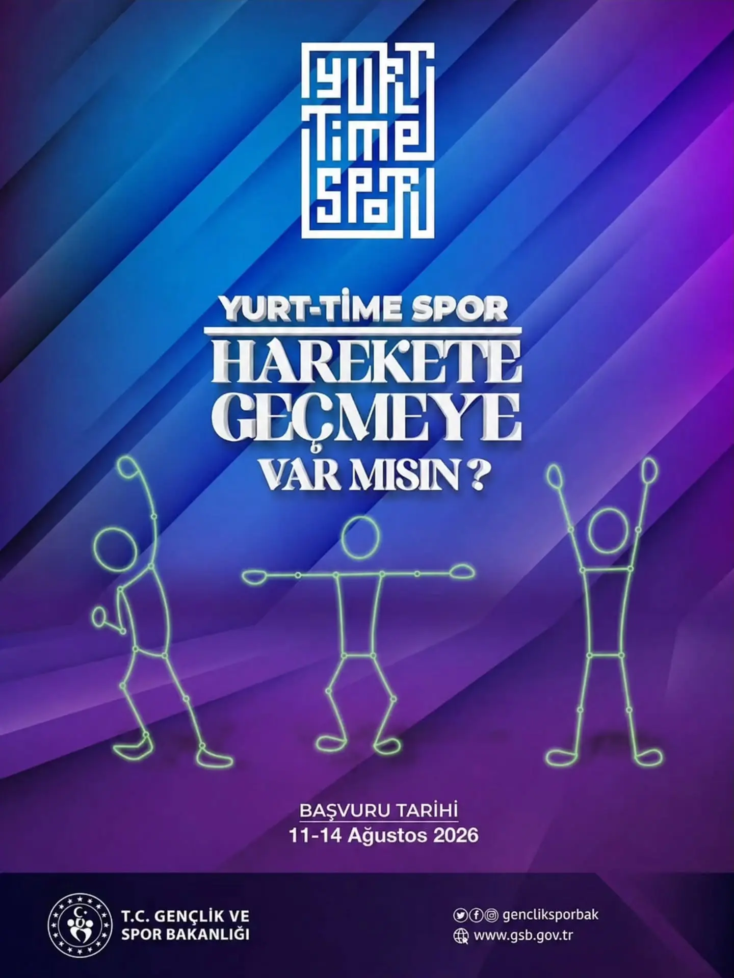KYK Yurt Time Spor Projesi Başvuru Tarihleri Açıklandı