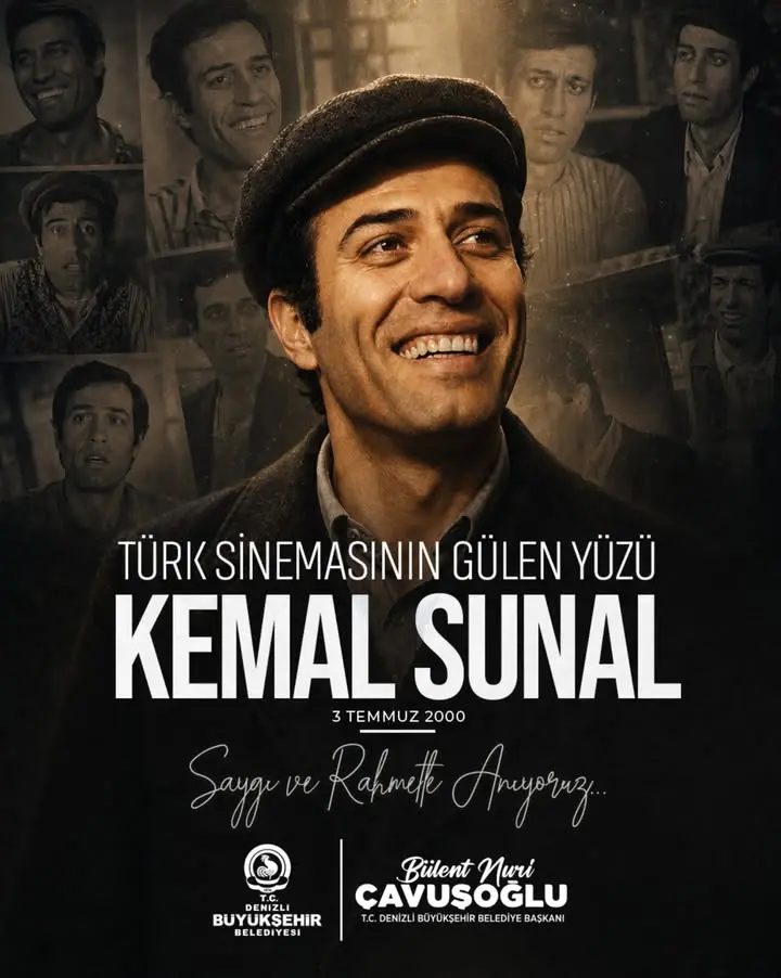 Kemal Sunal, Denizli Büyükşehir Belediyesi'nde anıldı