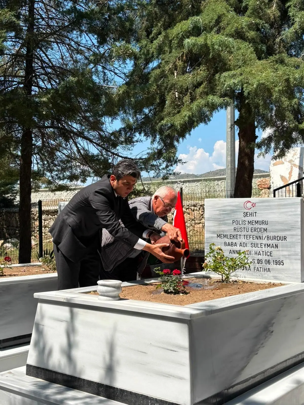 Şehit Rüştü Erdem anma programı düzenlendi