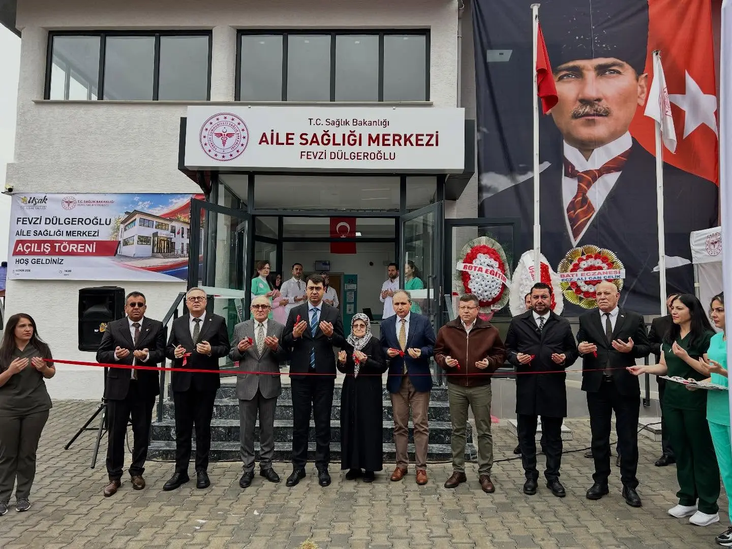 Uşak'ta Yeni Aile Sağlığı Merkezi Açıldı