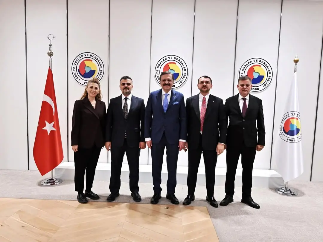 Ankara Ticaret Odası Meclis Üyeleri TOBB Başkanı Mustafa Rifat Hisarcıklıoğlu'nu Ziyaret Etti