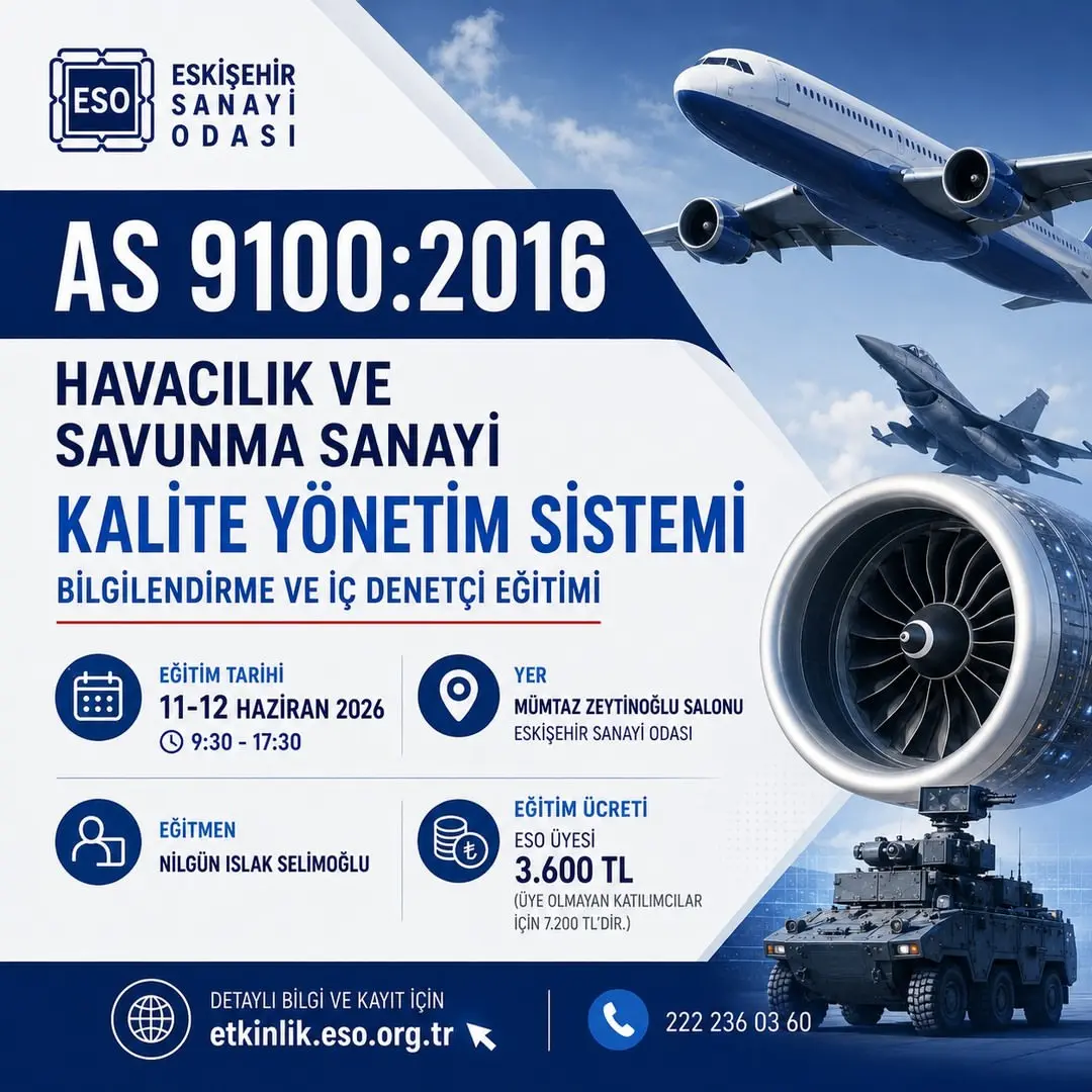 Havacılık ve Savunma İçin Eğitim Duyurusu