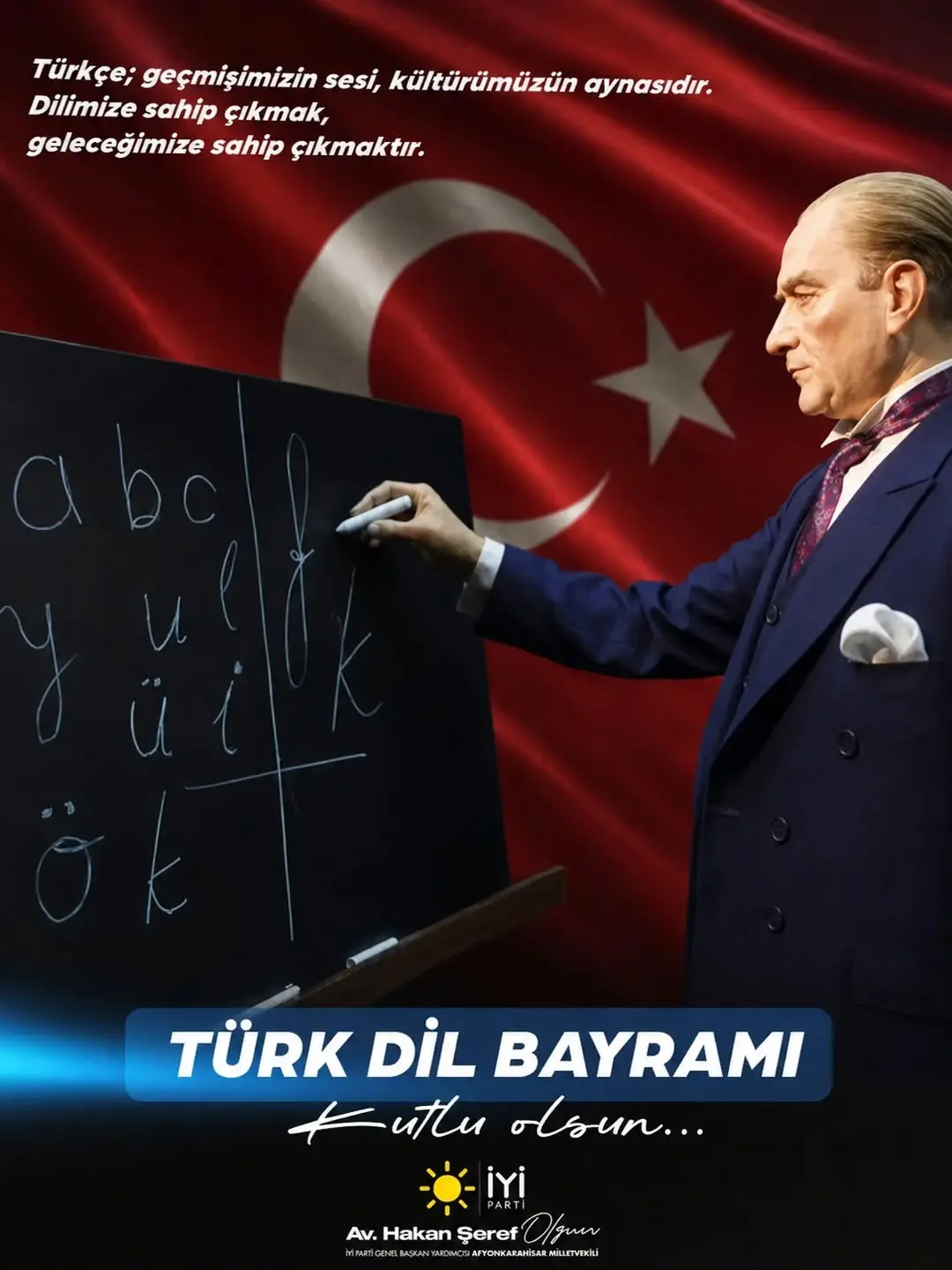Türk Dil Bayramı Kutlaması - İyi Parti Milletvekilinden Özel Mesaj