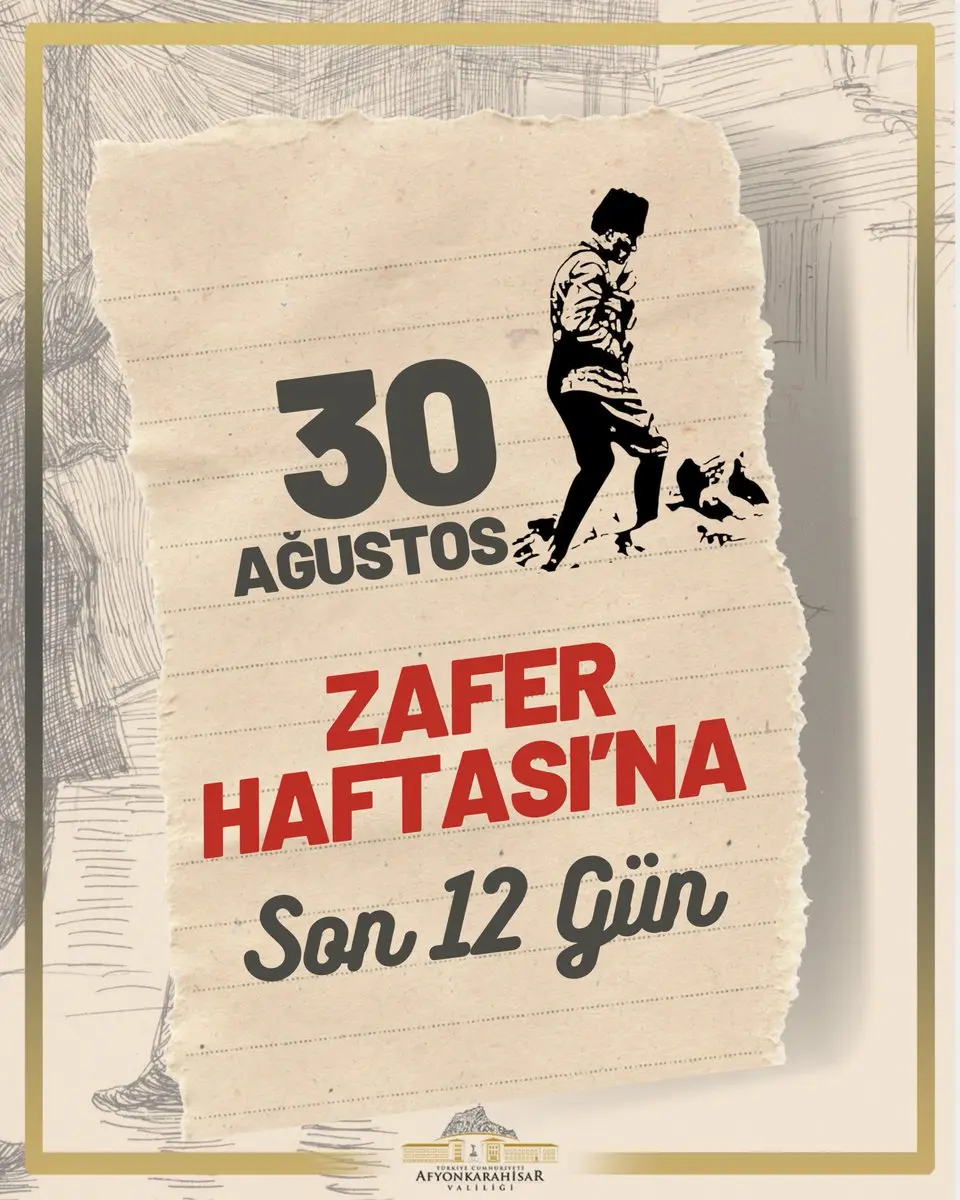 Büyük Taarruz Zafer Haftası Etkinlikleri Duyuruldu