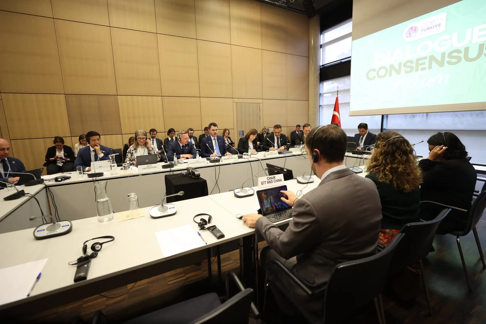 Bonn İklim Konferansı'nda G77 ve Çin ile görüşmeler yapıldı