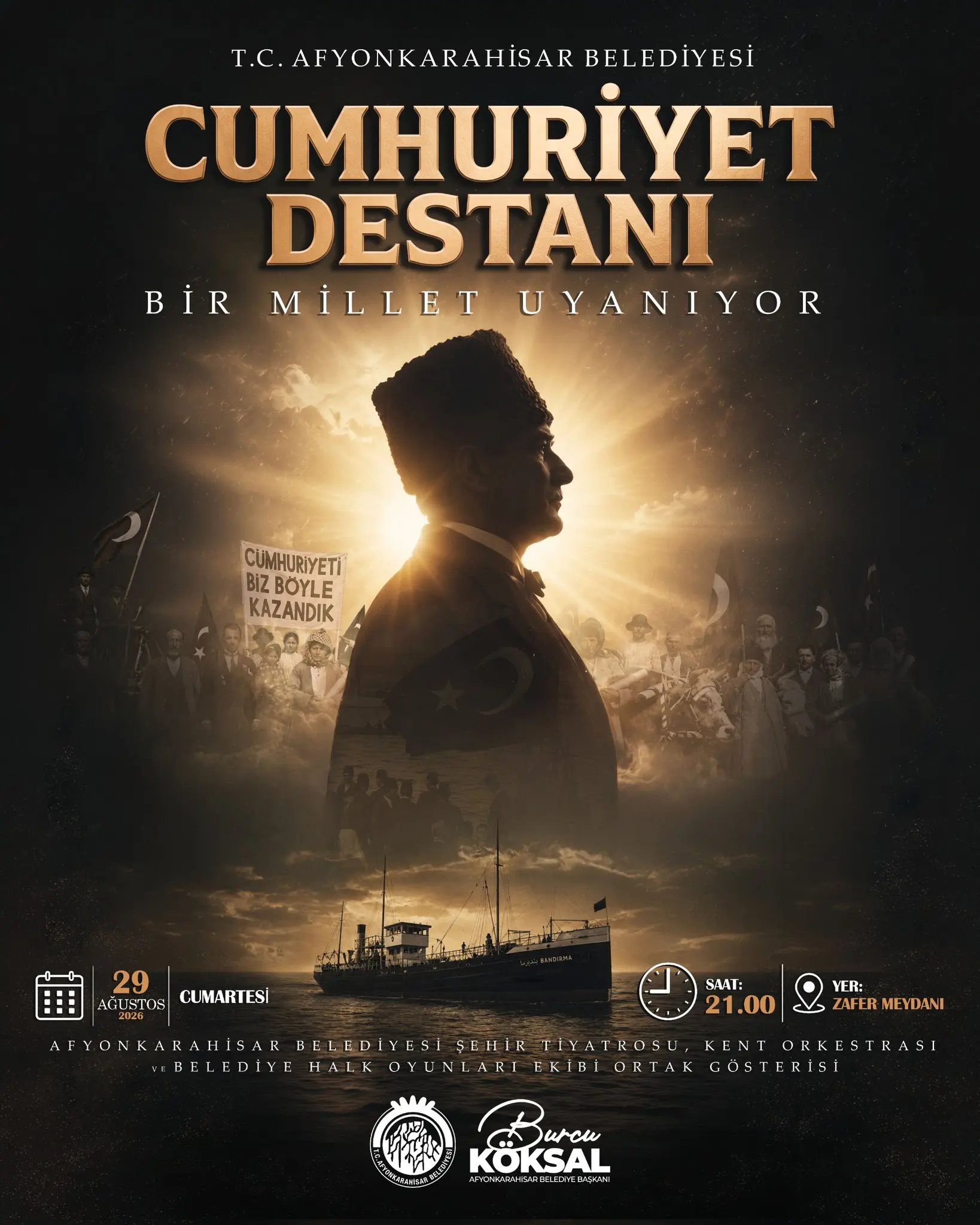 Cumhuriyet Haftası Etkinlikleri 29 Ağustos'ta