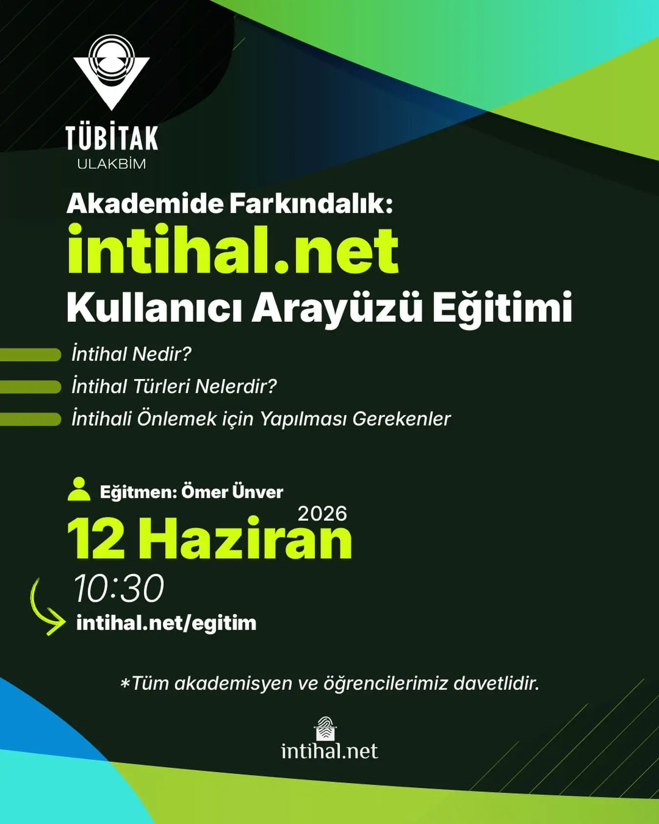 Akademik Dürüstlük Eğitimi Başlıyor