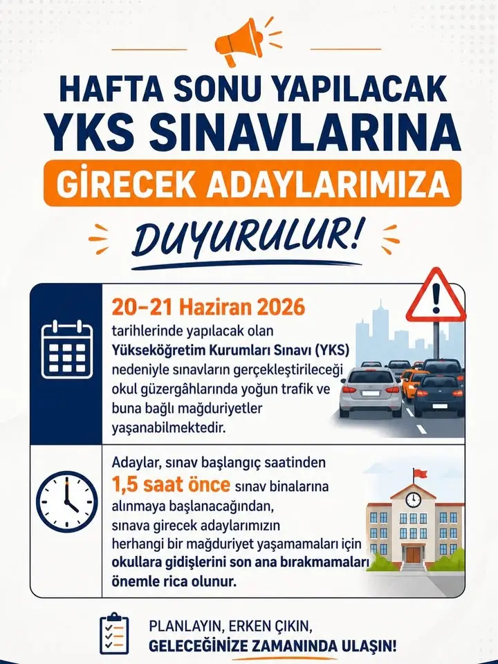Tavşanlı Belediyesi'nden öğrencilere başarı dileği