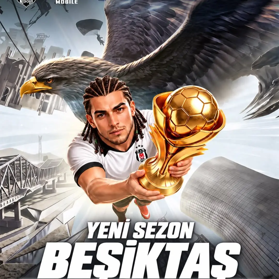 Beşiktaş'ın Yeni Sezon Forması PUBG MOBILE'da! 🖤🤍