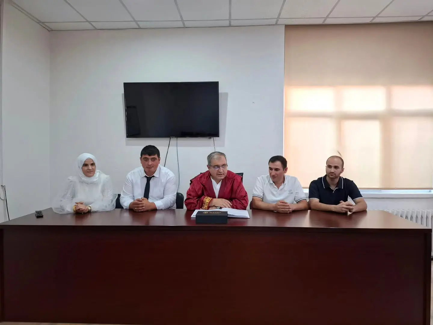 Bayat Belediyesi, genç çiftin nikahını kıydı