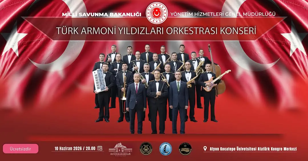 Türk Armoni Yıldızları Orkestrası Afyonkarahisar'da