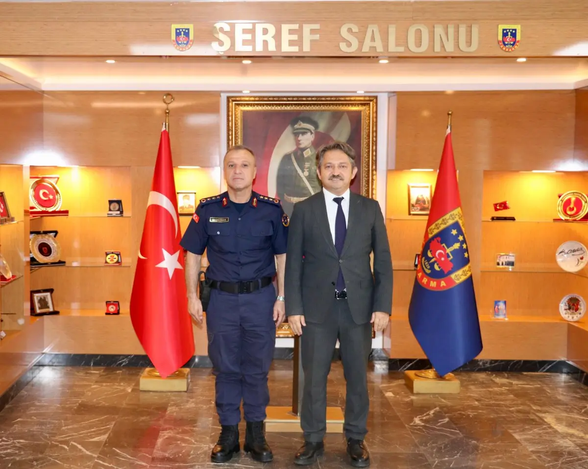 Çevre Müdürü Jandarma Komutanı'nı Ziyaret Etti