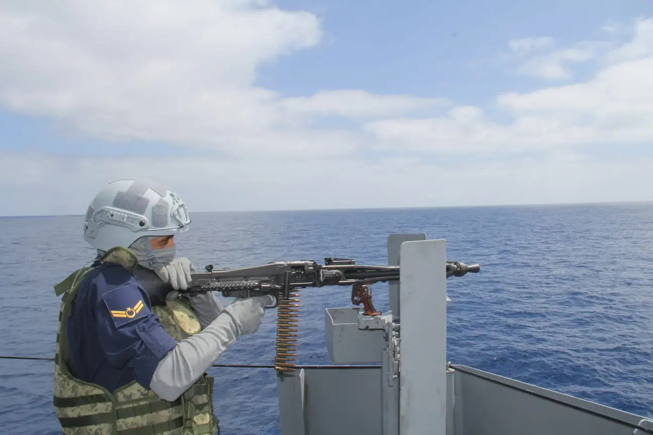 TCG Oruçreis Frigatı'ndan Atlantik Okyanı'nda Tatbikat