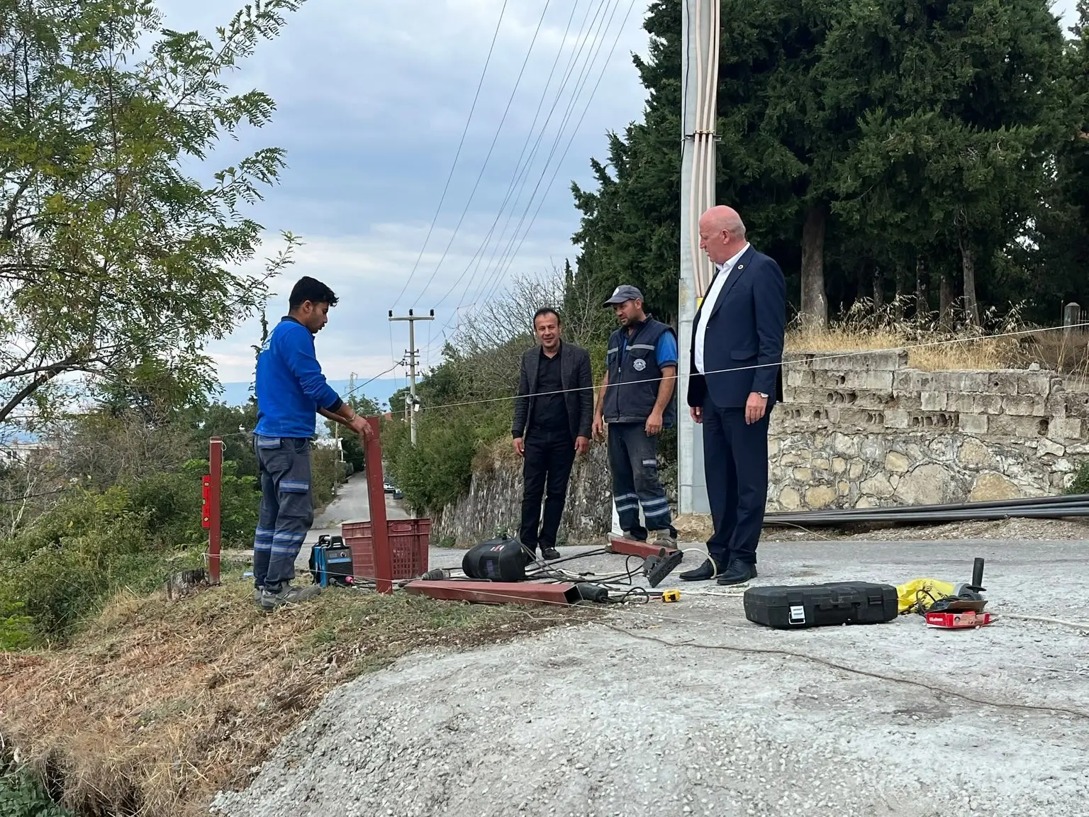 Başkan Kumral, Ekipleri Ziyaret Etti