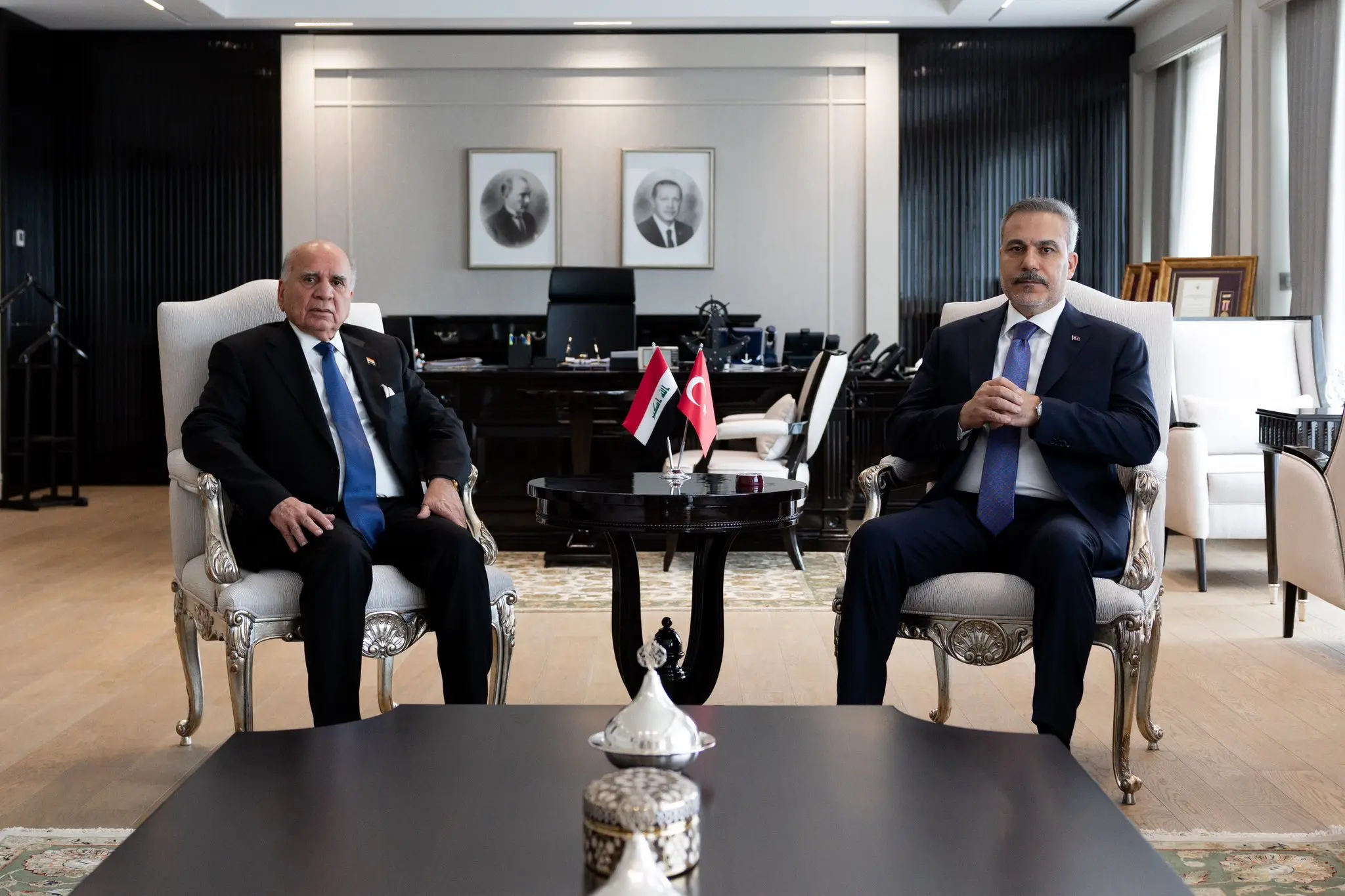Hakan Fidan, Irak Dışişleri Bakanı ile görüştü