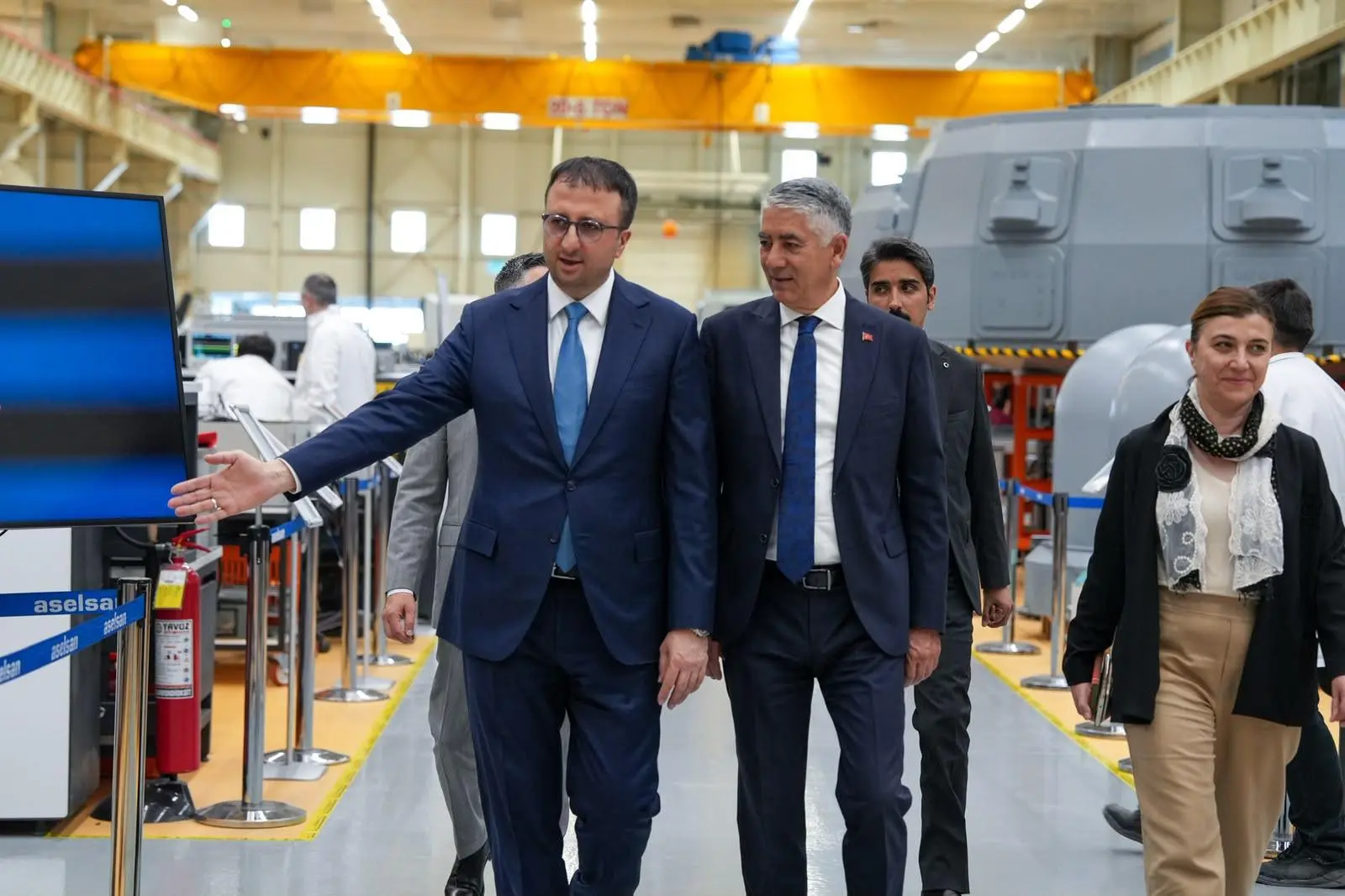 Deputy Minister Özel, ASELSAN Gölbaşı'nı Ziyaret Etti