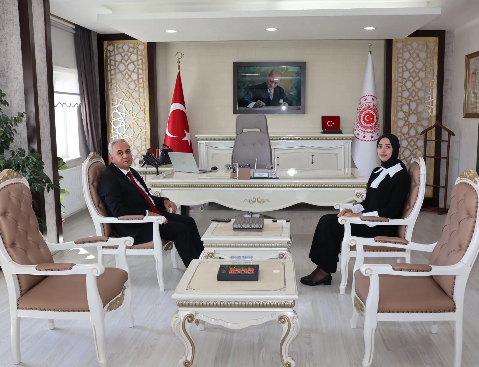 Ayrancı Kaymakamına Hayırlı Olsun Ziyareti