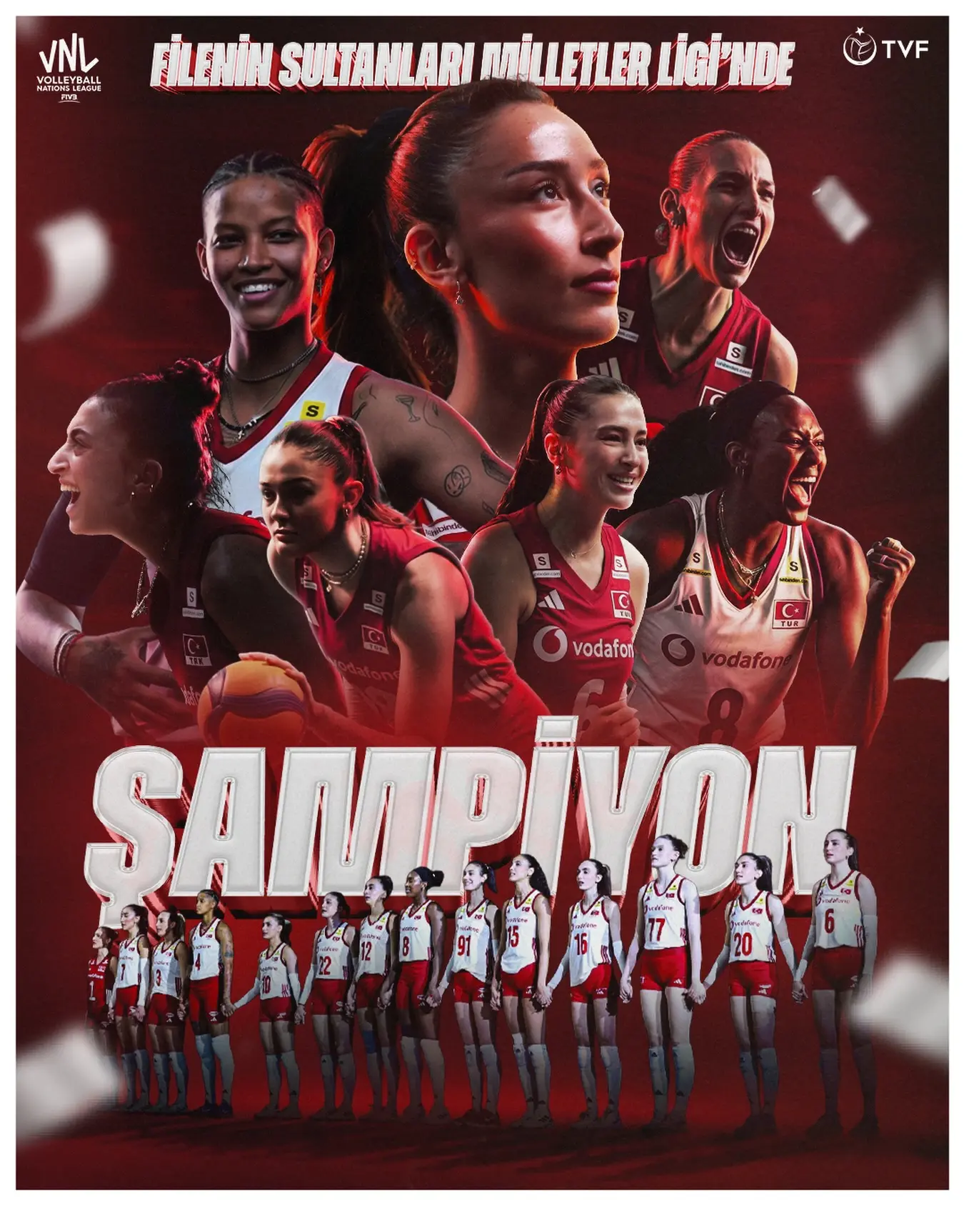 Fenerbahçe, VNL kupasını kazandığını duyurdu