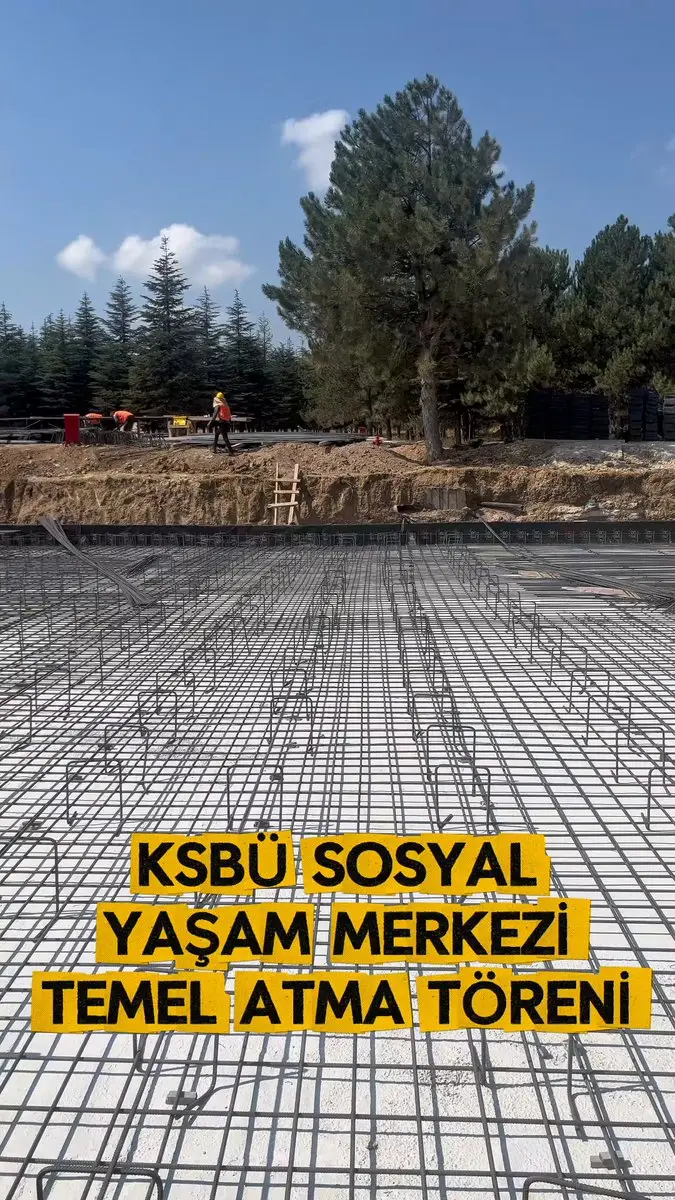 Kütahya'da Yeni Öğrenci Sosyal Alanı İnşaatı Başladı