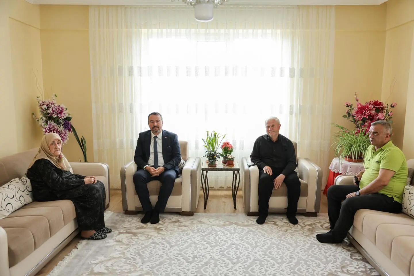 Başkan Öztaş, taziye ziyaretlerinde bulundu