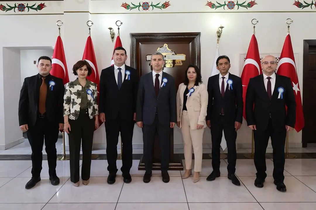 Valimiz Dr. Naci Aktaş, SGK İl Müdürü ile Bir Araya Geldi