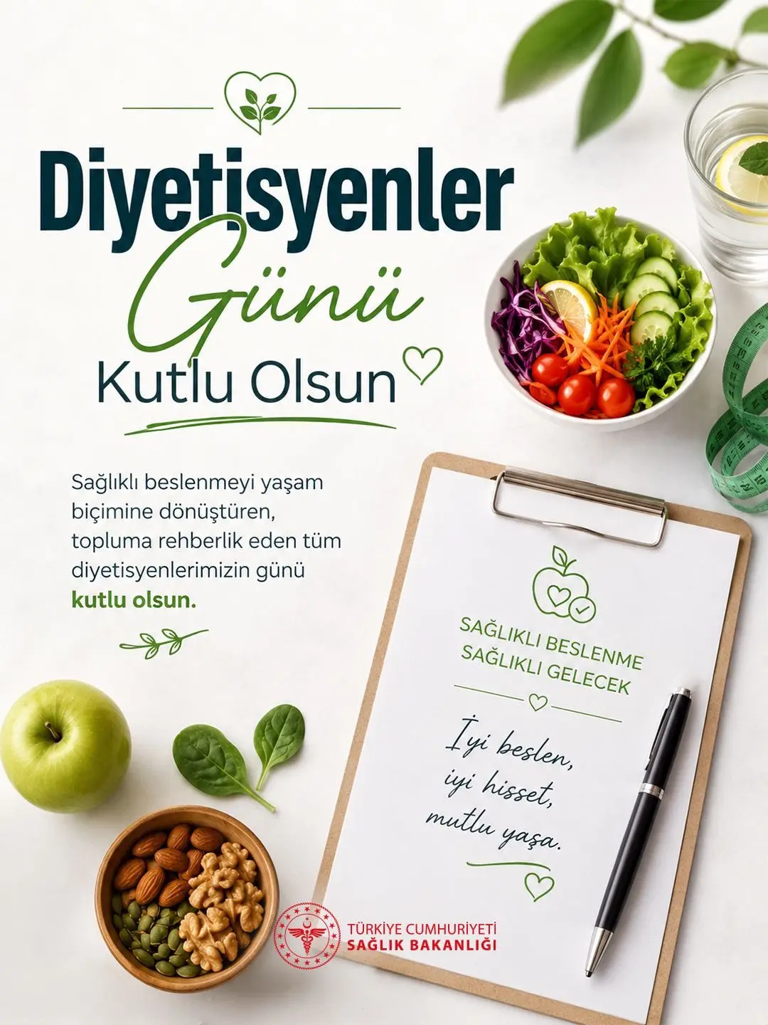 Diyetisyenler Günü kutlanıyor
