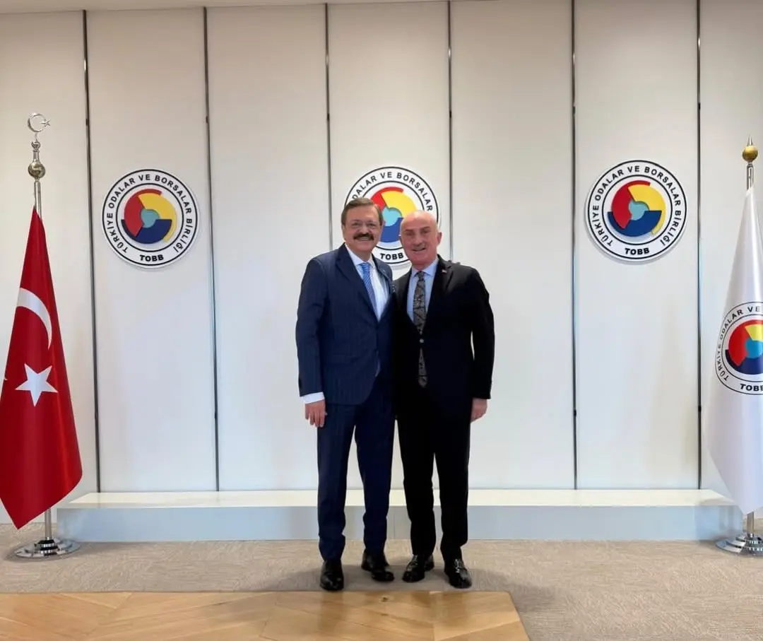 TOBB Başkanı Mustafa Rifat Hisarcıklıoğlu, Ankara Ticaret Odası Meclis Üyesi ile Görüştü